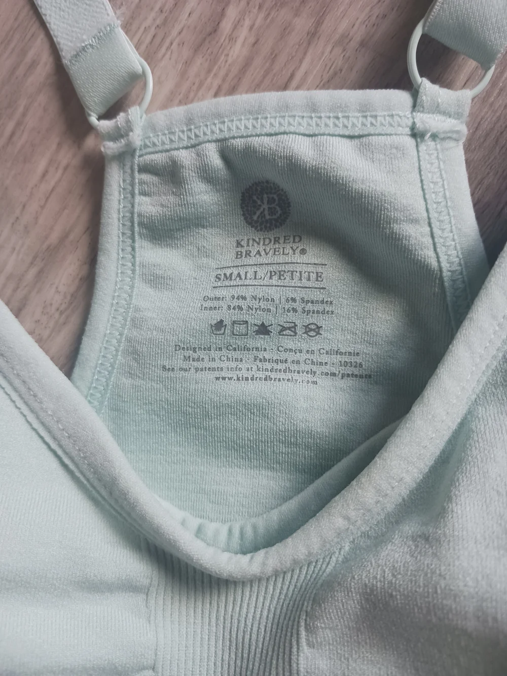 NEW Kindred Bravely Mint Seamless Nursing & Pumping Sports Bra